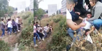 Bursa’da omuz atma kavgası! Liseli gençler birbirine girdi