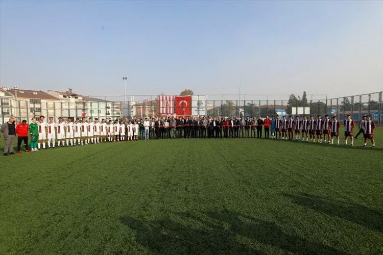 Alanyurt semt sahası törenle açıldı