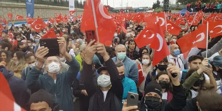 İstanbul Maratonunda 55 İnegöllü Koştu