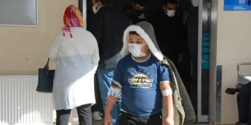 417 öğrenci amin nedeniyle hastanelik oldu