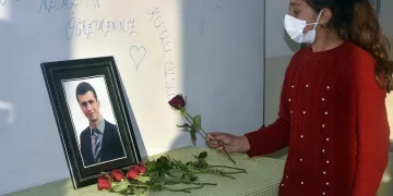 PKK’nın şehit ettiği Necmettin öğretmen anıldı