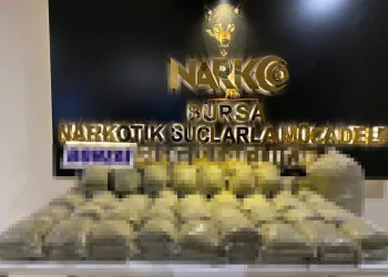 Bursa’da 58 kilo uyuşturucu ele geçirildi