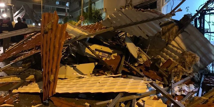 Bursa’da şiddetli fırtınanın bilançosu belli oldu