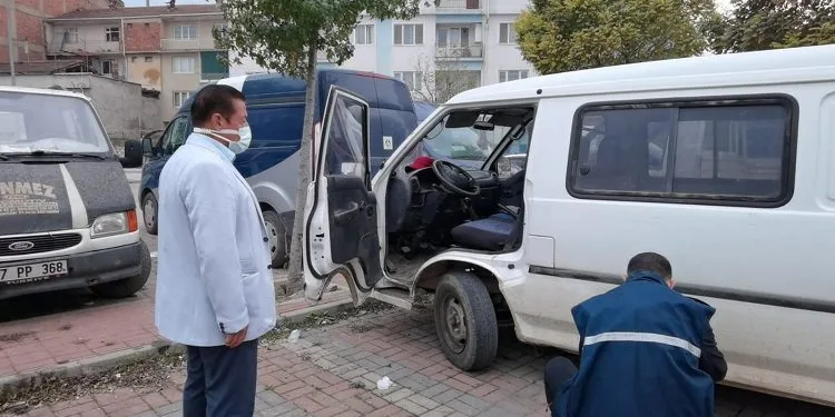 Bursa’da minibüsü çalınan sağlıkçının aracı bulundu