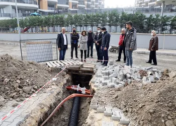 Bursa Mudanya Belediyesi yol çalışmalarını sürdürüyor