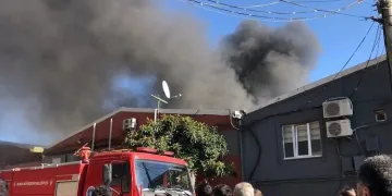 Bursa’da tekstil fabrikasında yangın