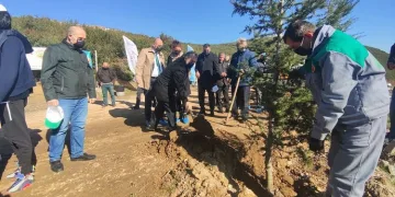 Bursa Orhangazi’de 5 bin fidan toprakla buluştu