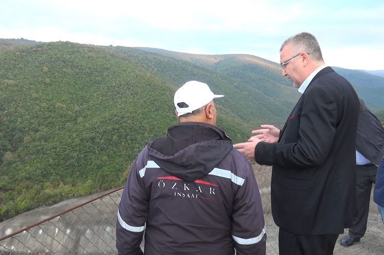 Bursa Karacabey Gölecik Barajı’nda çalışmalar sürüyor