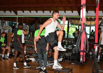 Bursaspor kuvvet çalışması gerçekleştirdi