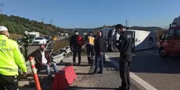 Bursa çevre yolunda feci kaza! Çok sayıda yaralı var