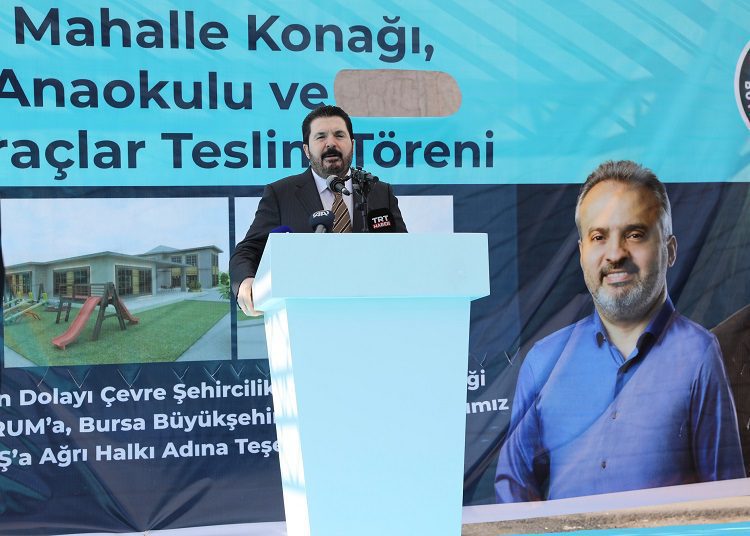 Bursa'dan Ağrı'ya 2,5 milyon TL'lik eğitim desteği
