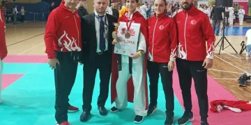 Yıldırımlı sporcu Avrupa üçüncüsü
