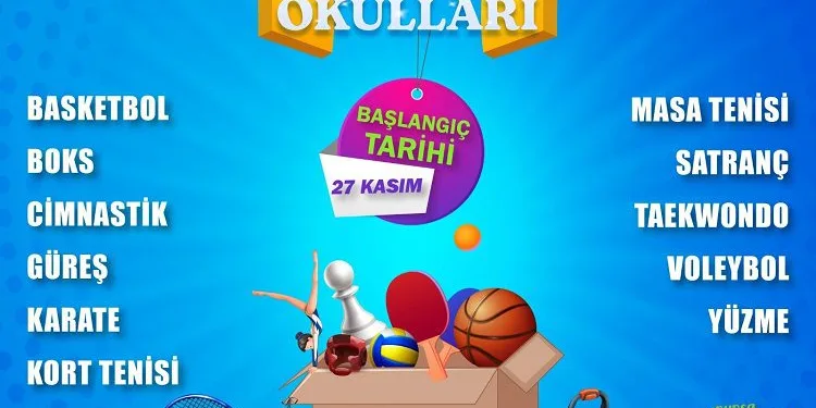 Kış Spor Okulları 27 Kasım’da başlıyor