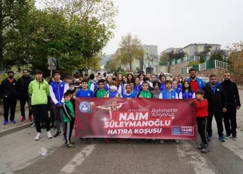 Kestel’de 100 sporcu ‘Cep Herkülü’ için koştu