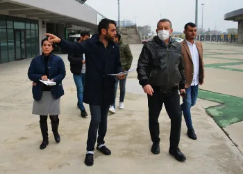 Emin Adanur, Timsah Park’ta incelemelerde bulundu