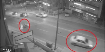 Motokuryeye çarptı, arkasına bile bakmadan gitti
