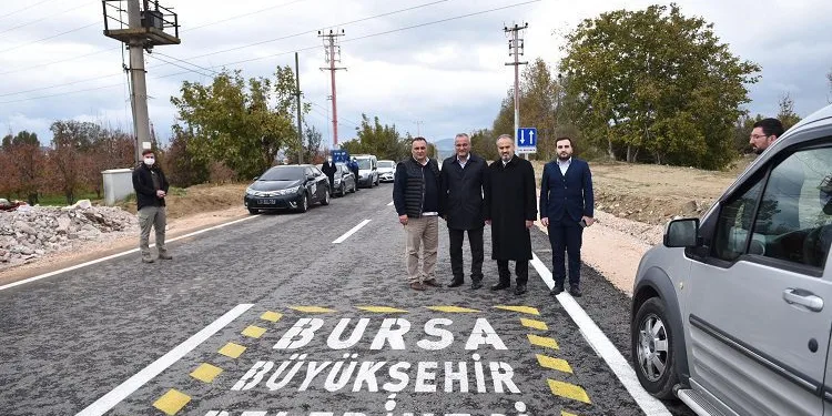 Bursa’da yeni bağlantı yolu hizmete açıldı