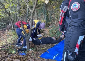 Bursa’da ormanda silahlı saldırıya uğradı