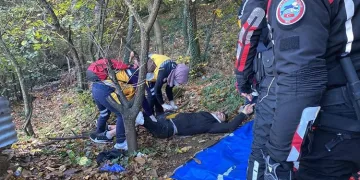 Bursa’da ormanda silahlı saldırıya uğradı