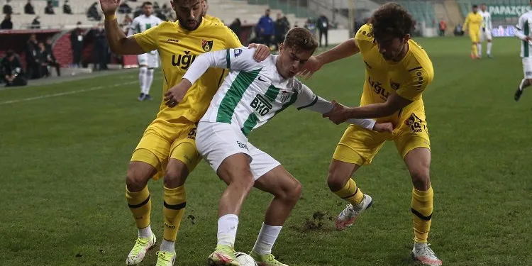 Bursaspor iç sahada kazandığından çok kaybetti