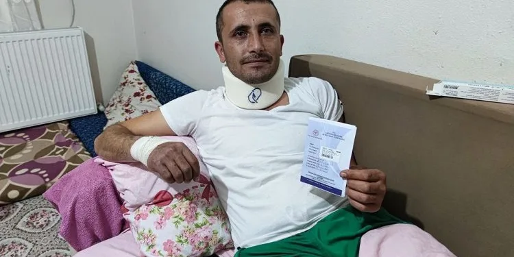 Bursa’da ormanda ayı saldırısına uğradı