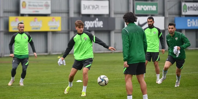 Bursaspor taktik antrenman çalıştı