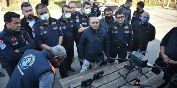 Bursa itfaiye personeline İHA eğitimi