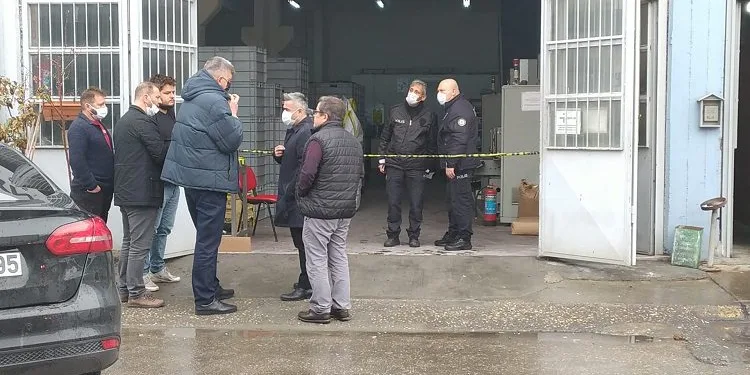 Bursa’da üzerine makine düşen işçi öldü