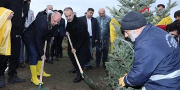 40 bin öğretmene 40 bin fidan