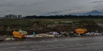 Konteyner konulmasına rağmen çevreyi katlediyorlar!