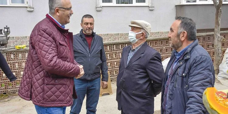 Başkan Özkan vatandaşlarla bir araya geldi