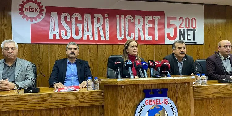DİSK, asgari ücret talebini açıkladı