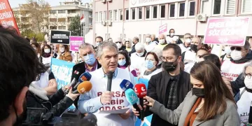 TTB’nin başlattığı ‘Beyaz Yürüyüş’ Bursa’da