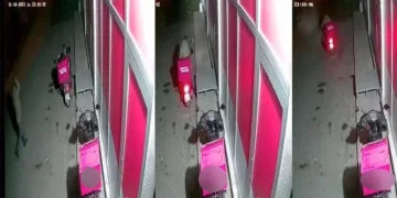 Bursa’da 2 saniye süren hırsızlık