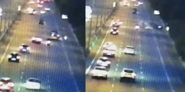 Bursa’da akılalmaz kaza! Arızalanan araca çarptı