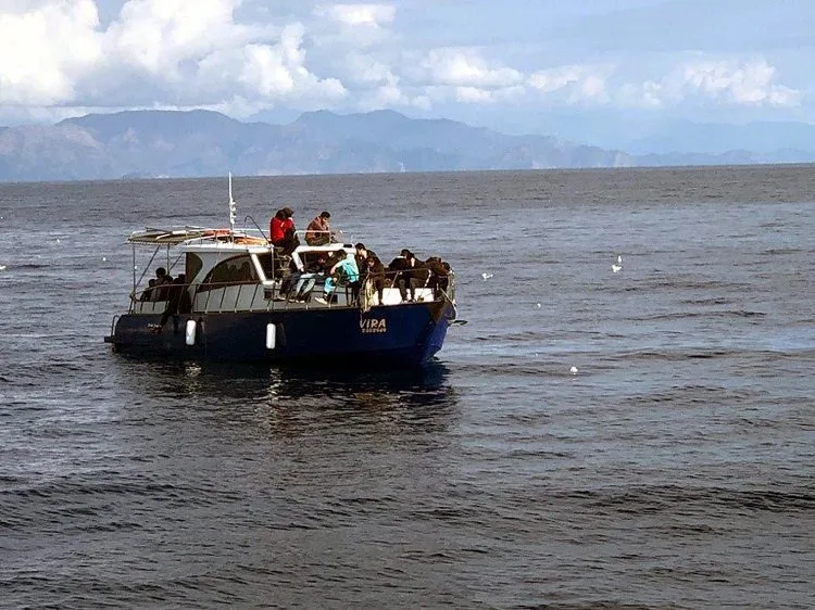 Marmaris’te 48 kaçak göçmen kurtarıldı