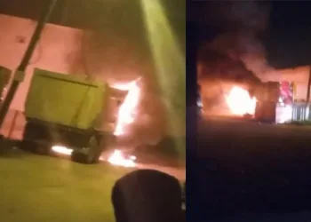 Bursa’da park halindeyken alev topuna döndü
