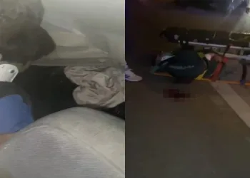 Bursa’da takla atan otomobilde can pazarı