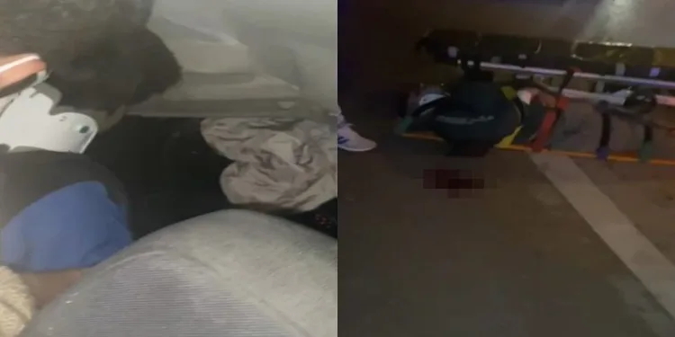Bursa’da takla atan otomobilde can pazarı