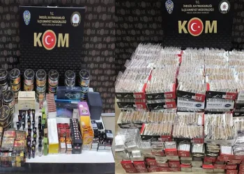 Bursa’da kaçak alkol ve tütün operasyonu
