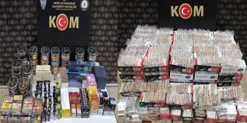 Bursa’da kaçak alkol ve tütün operasyonu