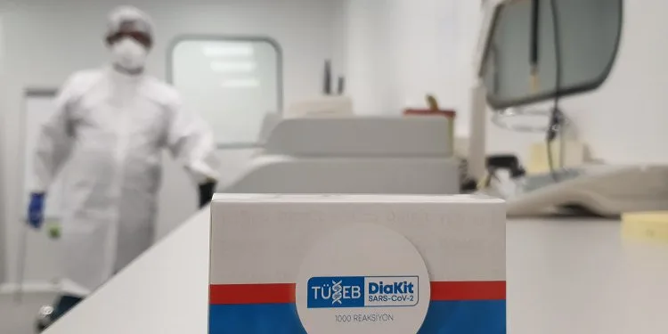 Yerli PCR test kiti yolda