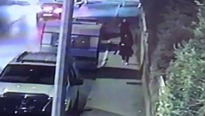 Samuray kılıçlı cinayetin görüntüleri ortaya çıktı