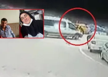 Boşanmak isteyen eşini minibüsle ezerek öldürdü
