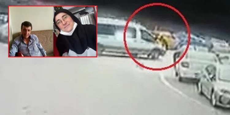 Boşanmak isteyen eşini minibüsle ezerek öldürdü