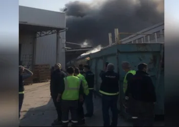 Bursa’da Organize Sanayi Bölgesi’nde fabrika yangını