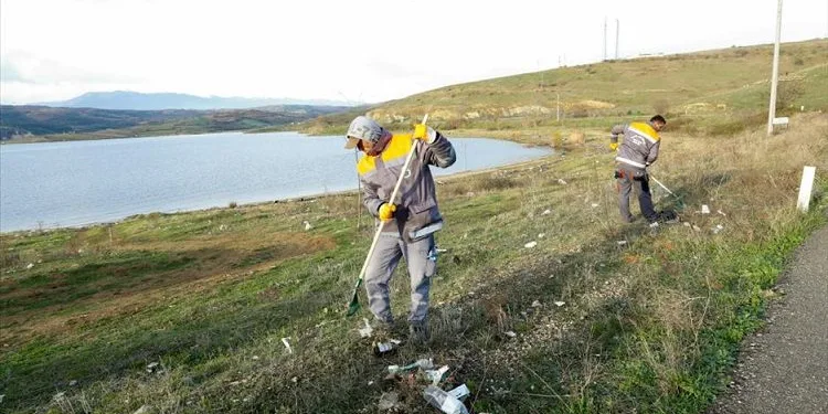 Boğazköy Barajı çevresinde kapsamlı temizlik
