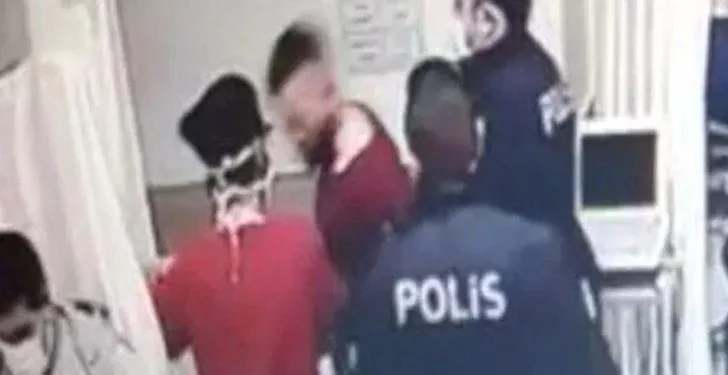 Doktora kafa atan saldırgan tutuklandı