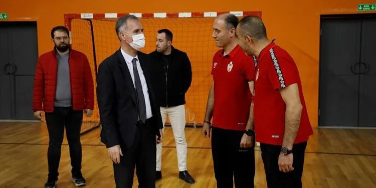 Fenerbahçe Maçı Öncesi Başkan Taban’dan Moral Ziyareti