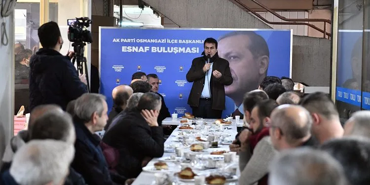 AK Parti Osmangazi’den esnaf buluşması